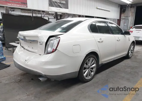 2009 Lincoln Mks z USA, uszkodzony, nr VIN 1LNHM94R29G604461
